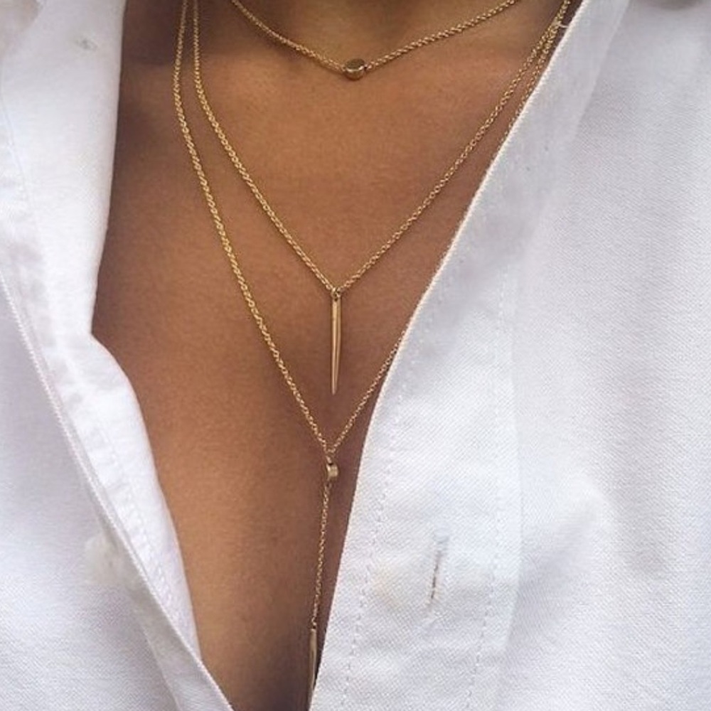 Layered Necklace - Picture 2 of 3